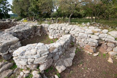 Santa Vittoria 'nın Nuragic Mabedi - Sardunya - İtalya