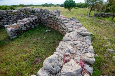 Santa Vittoria 'nın Nuragic Mabedi - Sardunya - İtalya