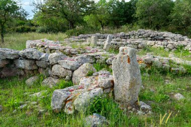 Santa Vittoria 'nın Nuragic Mabedi - Sardunya - İtalya