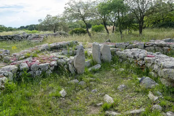 Santa Vittoria 'nın Nuragic Mabedi - Sardunya - İtalya