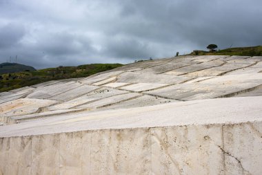 Kretto Burri Beton Sahası - Sicilya - İtalya