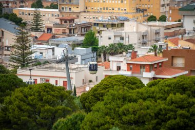Trapani Erice Cableway - Sicilya - İtalya