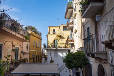 Taormina 'daki binalar - İtalya