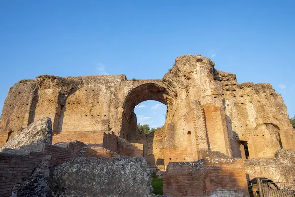 Ruinen Der Hadrian Villa Italien lizenzfreie Stockbilder