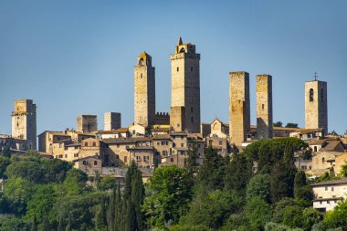 San Gimignano Kasabası - İtalya