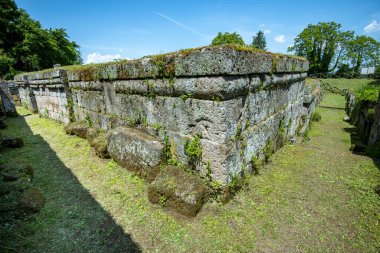 Crocifisso del Tufo 'dan Etrüsk Mezarlığı - Orvieto - İtalya