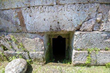 Crocifisso del Tufo 'dan Etrüsk Mezarlığı - Orvieto - İtalya