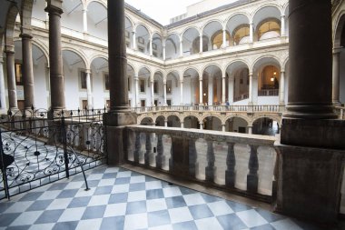 Palermo 'daki Norman Sarayı - Sicilya - İtalya