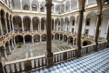 Palermo 'daki Norman Sarayı - Sicilya - İtalya