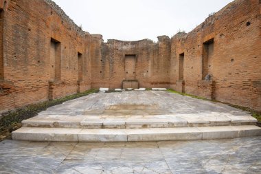 Comitium ve Municipal Buildings - Pompeii - İtalya