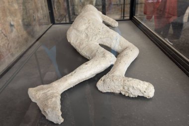 Pompeii Vezüv Patlamasının Kurbanı