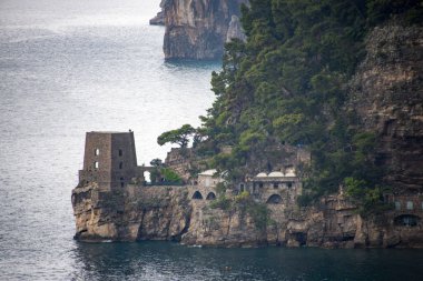 Fornillo Tower - Positano - Italy clipart