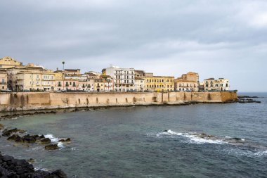 Eski Ortigia Kasabası - Sicilya - İtalya