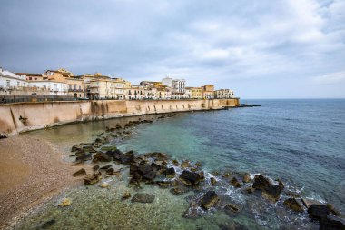 Eski Ortigia Kasabası - Sicilya - İtalya