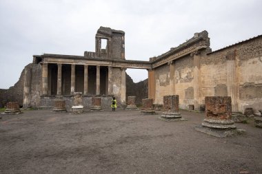Basilica Harabeleri - Pompeii - İtalya