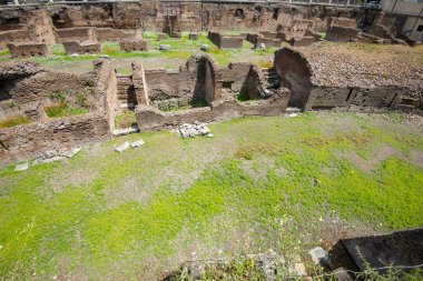 Ludus Magnus 'un kalıntıları - Roma - İtalya