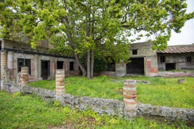 Antik Roma kenti Herculaneum - İtalya