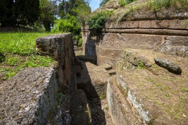 Necropolis Banditaccia - Cerveteri - İtalya