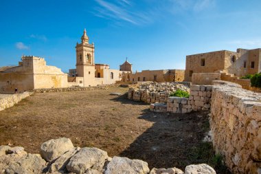 Gozo Adası 'ndaki Victoria Kalesi - Malta