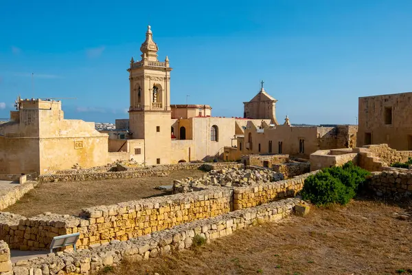 Gozo Adası 'ndaki Victoria Kalesi - Malta