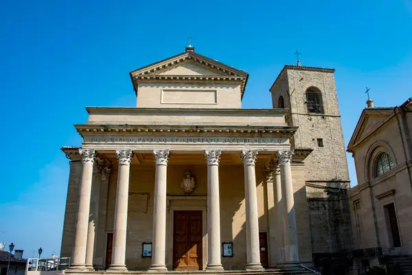 stock image The Basilica of San Marino