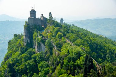 Cesta Second Tower - San Marino clipart