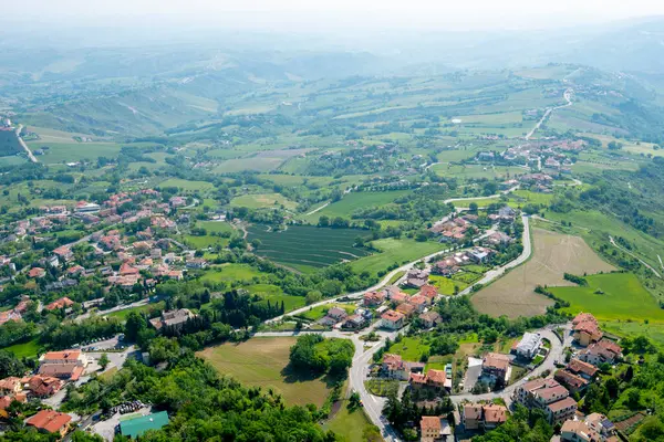 Residential Houses San Marino — Stockfoto