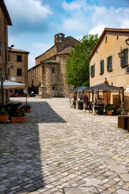 Eski San Leo Kasabası - İtalya