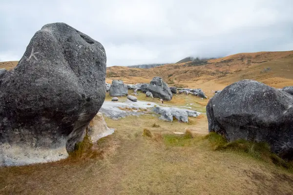 stock image Castle Hill Rocks - New Zealand