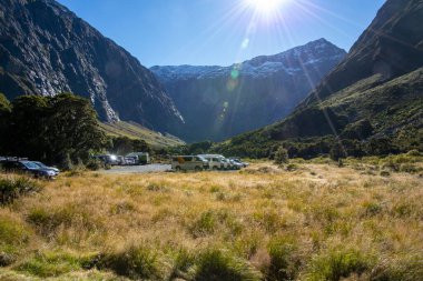 Milford Sound 'daki Gertrude Vadisi - Yeni Zelanda