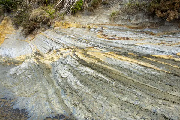 stock image Interbedded Mudstone, Siltstone and Sandstone