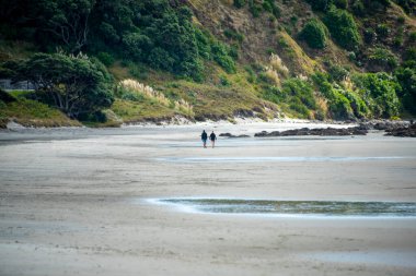 Mangawhai Heads Plajı - Yeni Zelanda