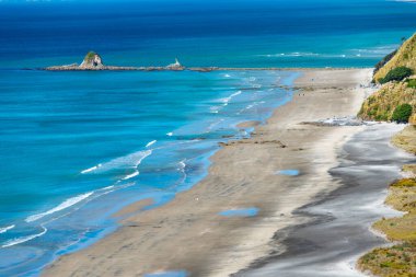 Mangawhai Heads Plajı - Yeni Zelanda