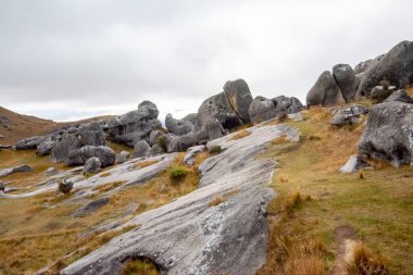 Castle Hill Kayalıkları - Yeni Zelanda