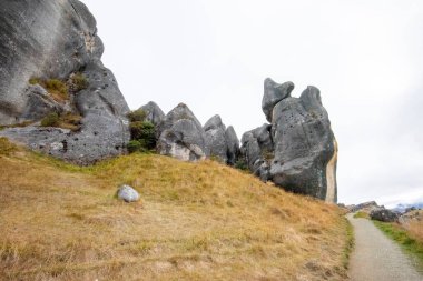 Castle Hill Kayalıkları - Yeni Zelanda