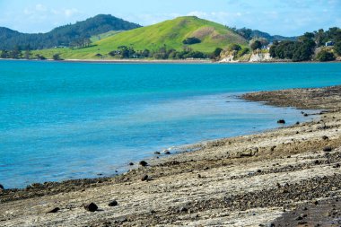 Opononi Beach in Northland - New Zealand clipart