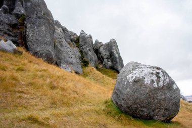 Castle Hill Kayalıkları - Yeni Zelanda