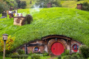 Matamata 'daki Hobbit Deliği - Yeni Zelanda