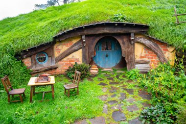 Matamata 'daki Hobbit Deliği - Yeni Zelanda