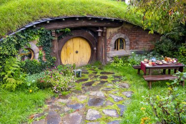 Matamata 'daki Hobbit Deliği - Yeni Zelanda