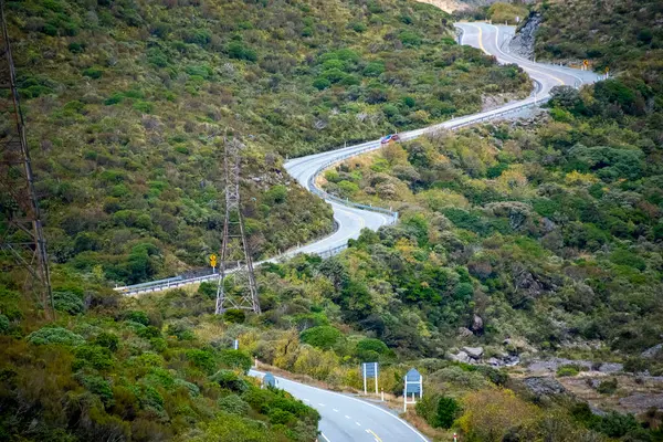 stock image New Zealand State Highway 73 (Great Alpine Highway)