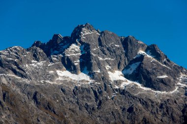 Güney Alplerdeki Christina Dağı - Yeni Zelanda