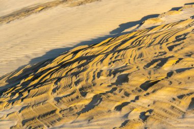 Cape Reinga 'daki dev kum tepeleri - Yeni Zelanda