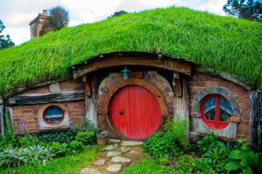 Matamata 'daki Hobbit Deliği - Yeni Zelanda