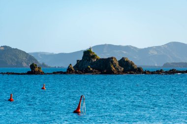 Russell 'daki Kororareka Körfezi - Yeni Zelanda