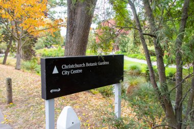Christchurch Botanik Bahçeleri - Yeni Zelanda