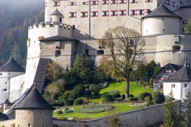 Ortaçağ Hohenwerfen Şatosu - Avusturya