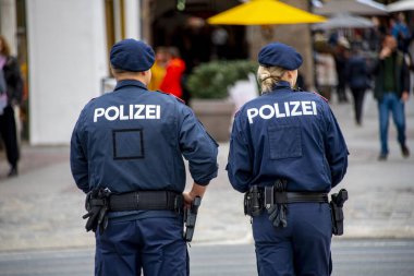 Avusturya 'da Polis Devriyesi