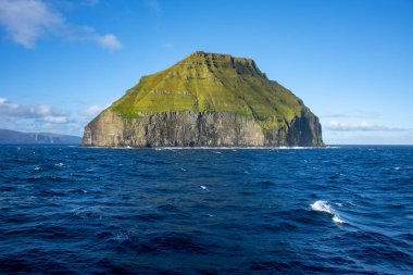 Island of Litla Dimun - Faroe Islands clipart