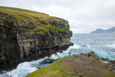 Gjogv Köyündeki Deniz Geçidi - Faroe Adaları